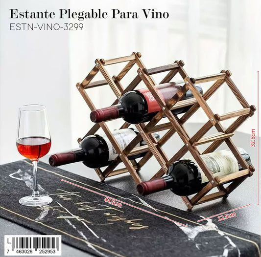 CASAVINO FOLD™ | ESTANTE PLEGABLE PARA VINO
