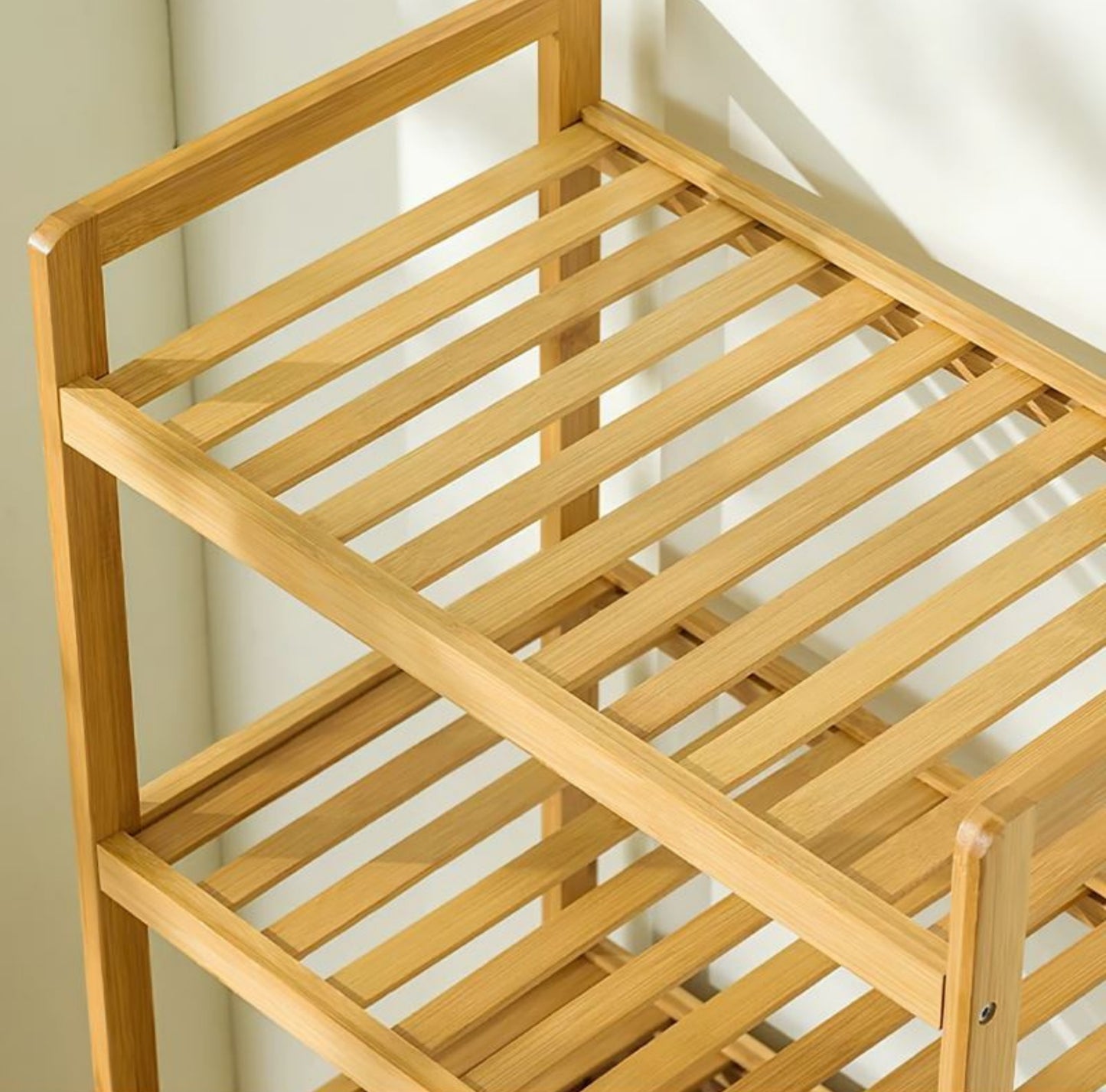 ESTANTE BAMBOO ORGANIZER DE BAÑO CON CESTO ™