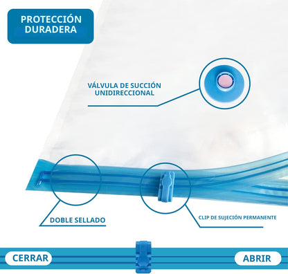 Bolsas de almacenamiento al vacío