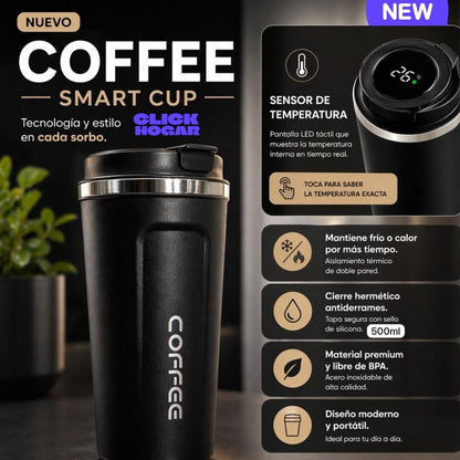 VASO TÉRMICO INTELIGENTE “COFFEE”