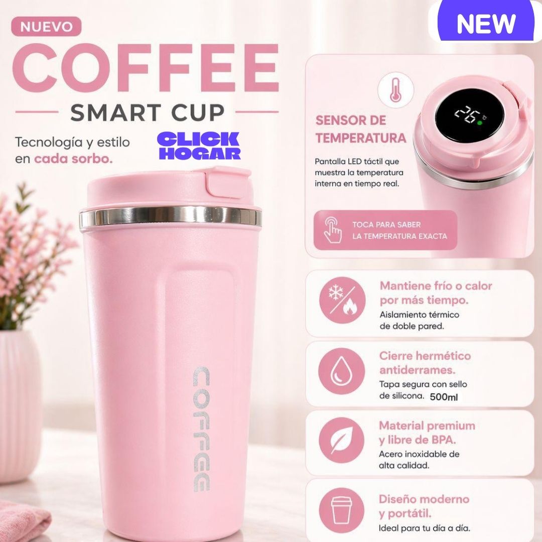 VASO TÉRMICO INTELIGENTE “COFFEE”