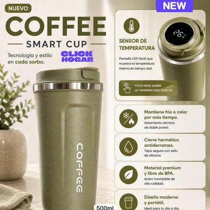 VASO TÉRMICO INTELIGENTE “COFFEE”