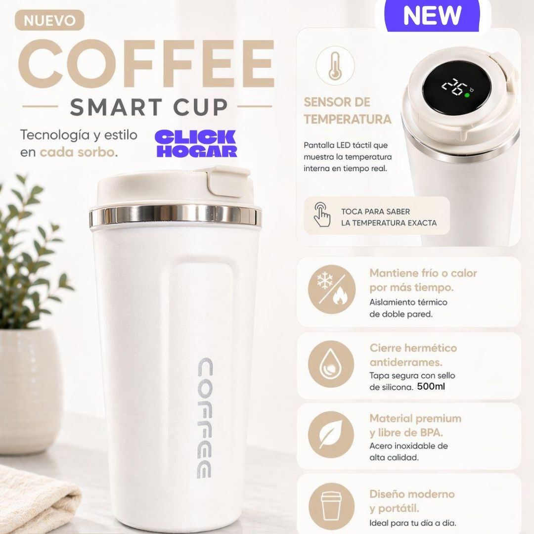 VASO TÉRMICO INTELIGENTE “COFFEE”