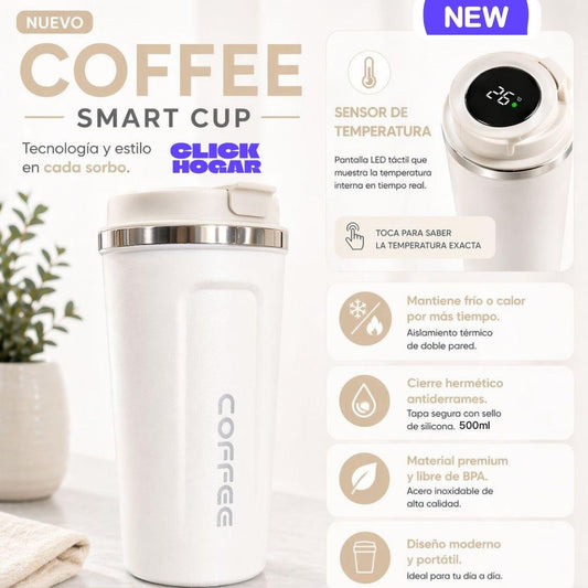 VASO TÉRMICO INTELIGENTE “COFFEE”